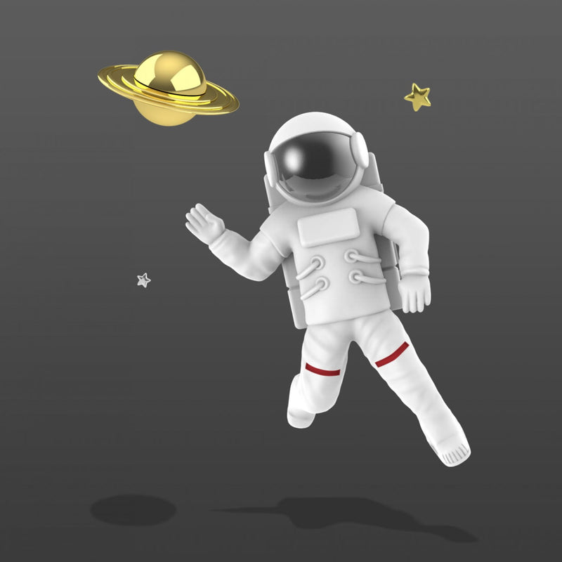 Astronaut Keyring