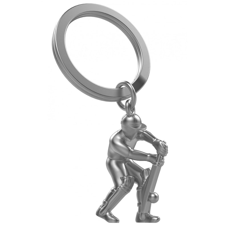 Cricket Player Keyring