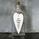 Hanging Porcelain Heart