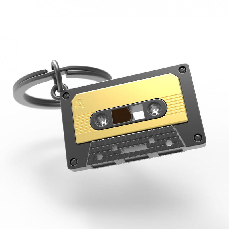 Audio Cassette Keyring